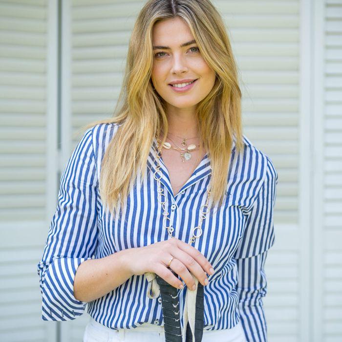 hv society Blouse HVSSasha - Navy