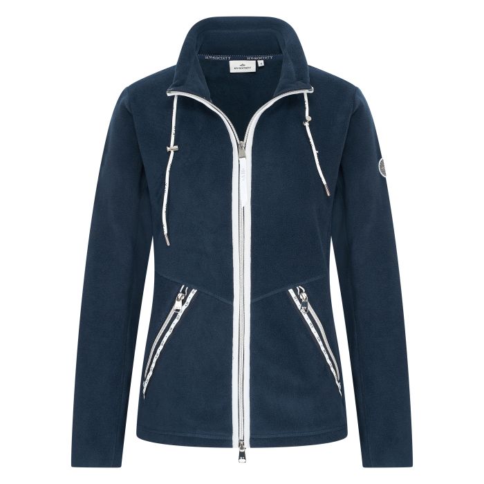 hv society Fleece jacket HVSEileen - Navy