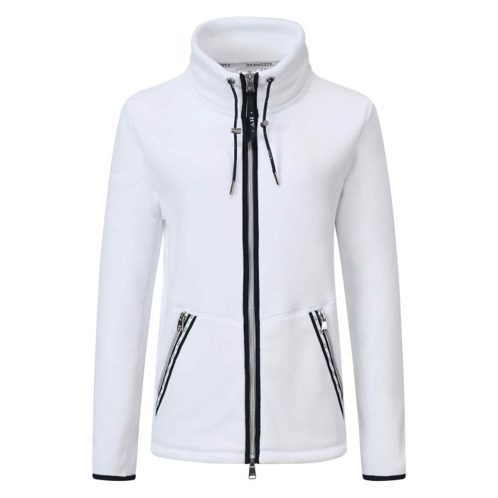 hv society Fleece jacket HVSEileen - White