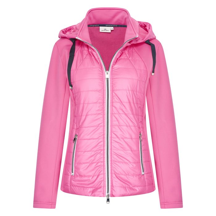 hv society Hooded cardigan HVSEllys - Bright Pink