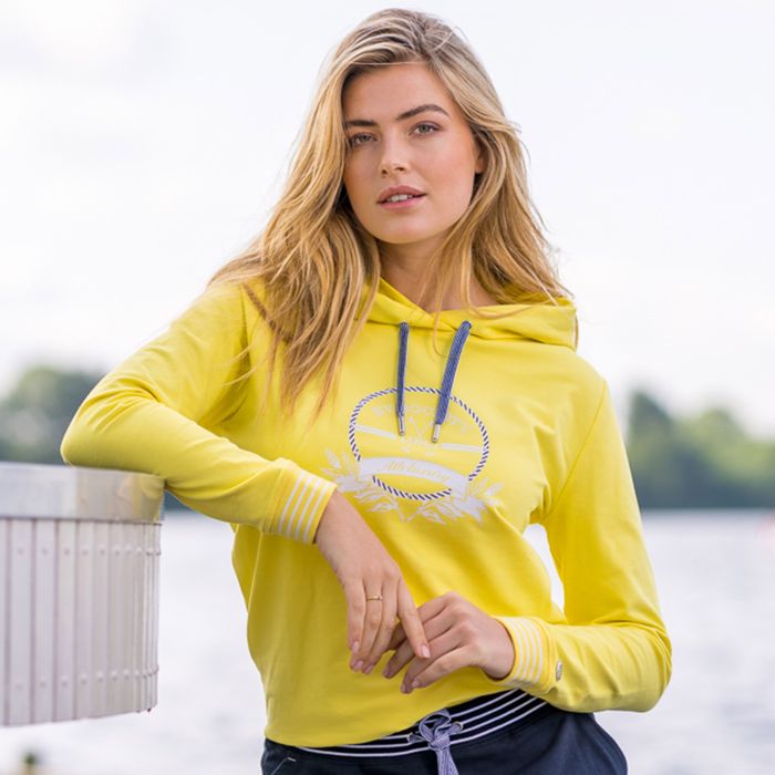 hv society Hoodie HVSKimora - Yellow