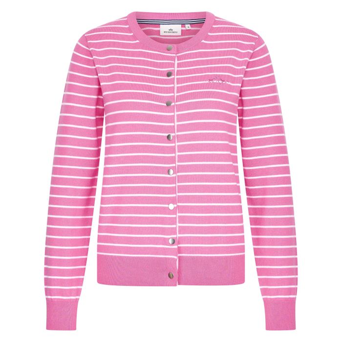 Hv Society Knitted Cardigan HVSSadie - Bright Pink