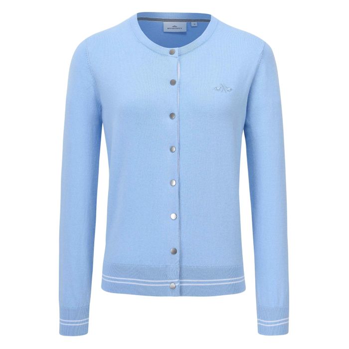 hv society Knitted cardigan HVSSadie - Lightblue