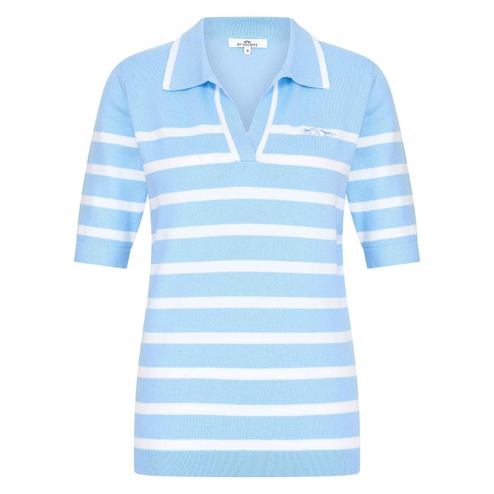 hv society Knitted top HVSRiver - Lightblue