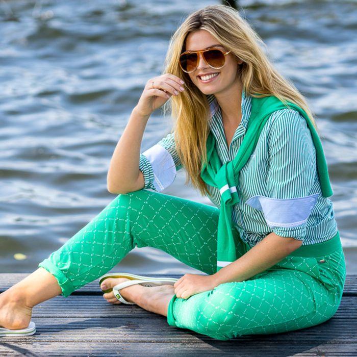 hv society Pants HVSMillie - Leaf Green