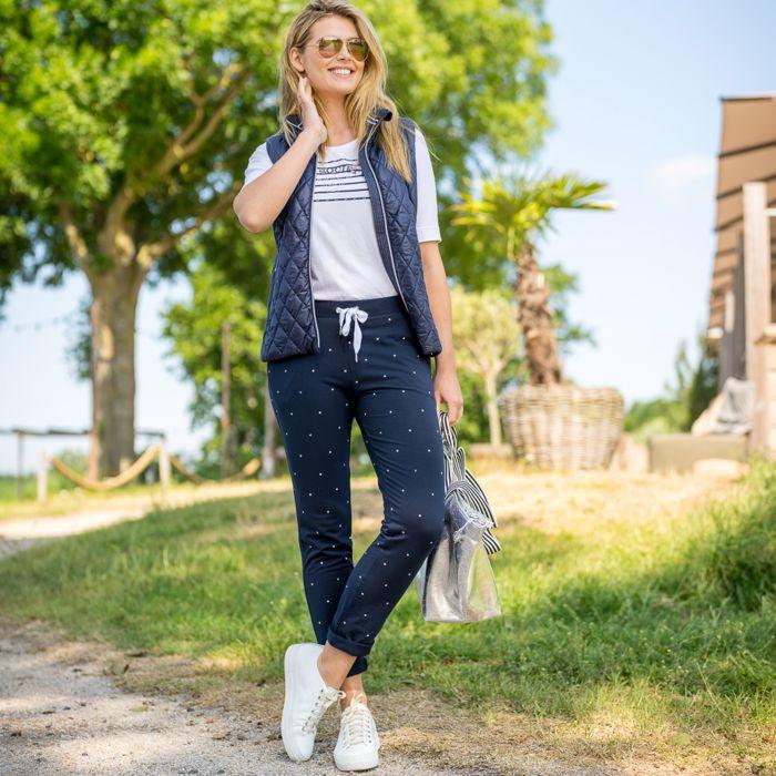 hv society Pants HVSMillie - Navy