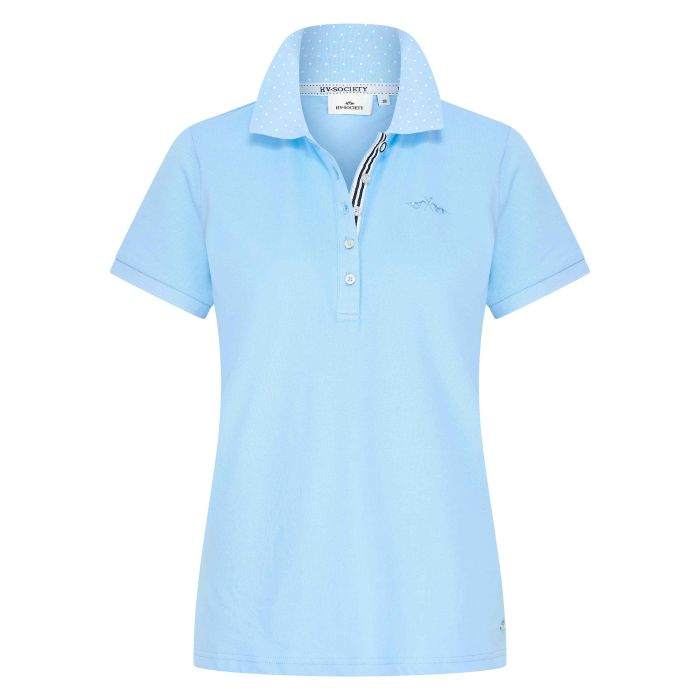 hv society Poloshirt HVSAbi - Lightblue