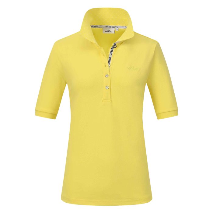 Hv Society Poloshirt HVSAbi MS - Yellow