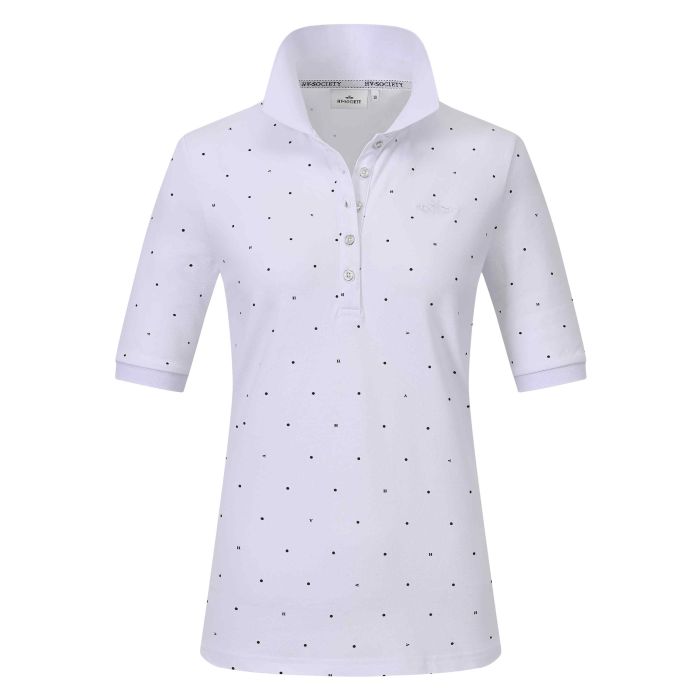 hv society Poloshirt HVSAlma MS - White