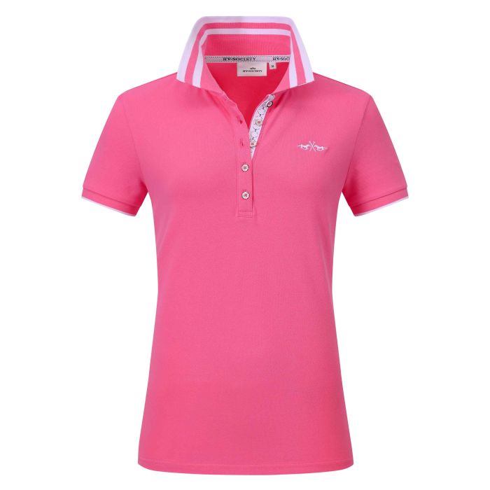 hv society Poloshirt HVSAmira - Bright Pink
