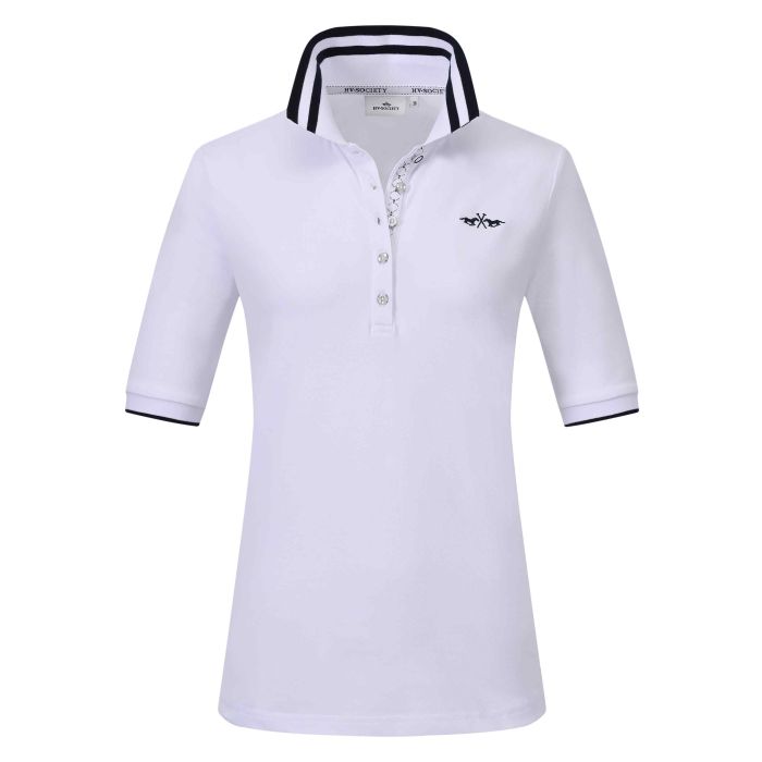 Hv Society Poloshirt HVSAmira MS - White