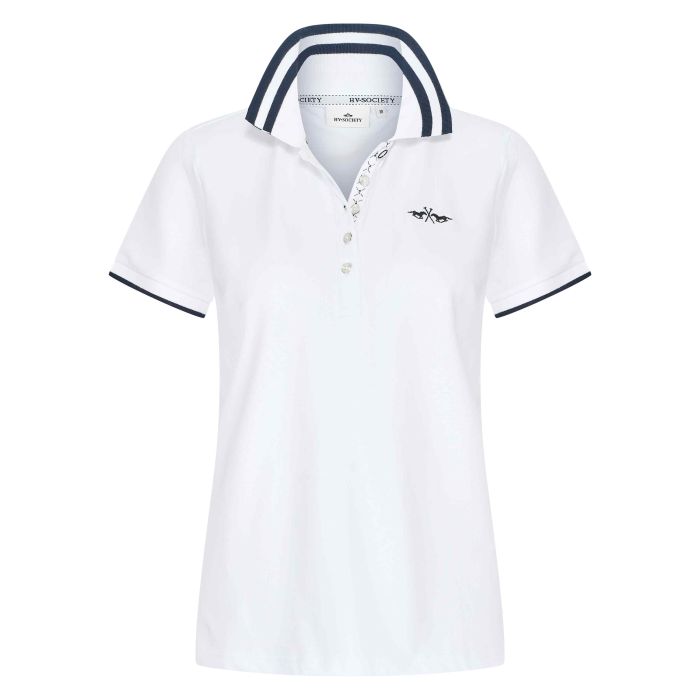 Hv Society Poloshirt HVSAmira - White