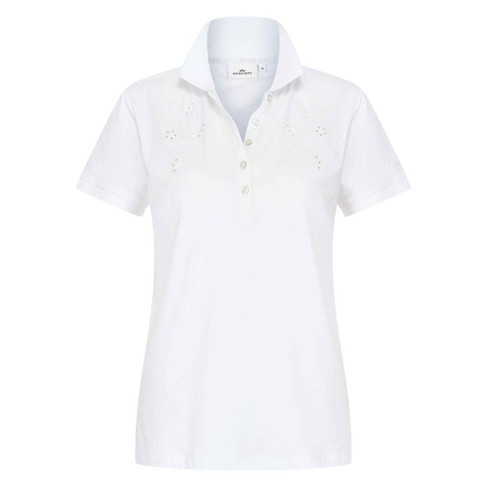 hv society Poloshirt HVSAngela - White