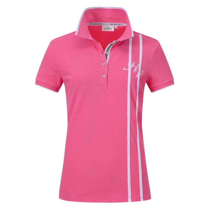 hv society Poloshirt HVSAria - Bright Pink