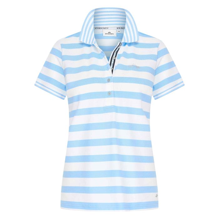 hv society Poloshirt HVSAvera - Lightblue