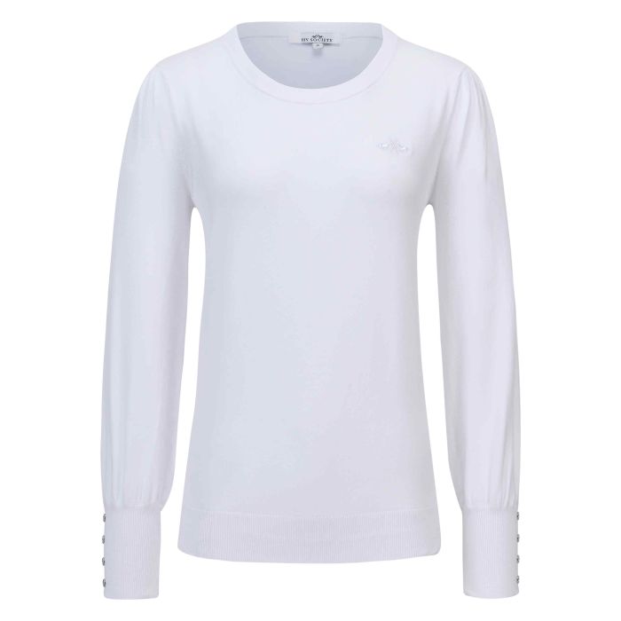 hv society Pullover HVSRaeni - White