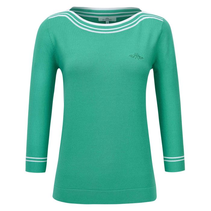 hv society Pullover HVSRashida - Leaf Green
