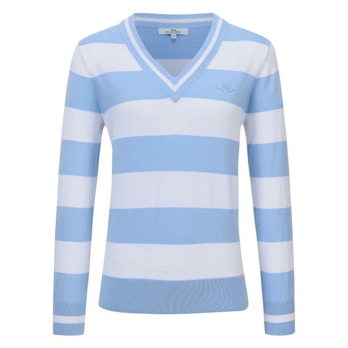 hv society Pullover HVSRhias - Lightblue