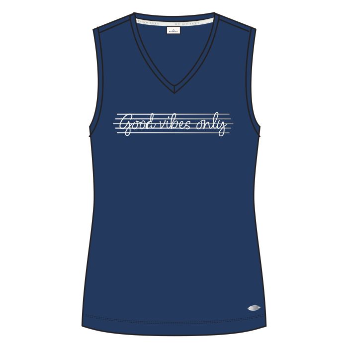 hv society Singlet HVSLaurel - Blue indigo