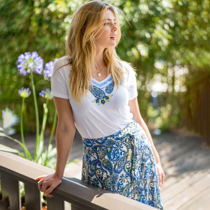 hv society Skirt HVSBronwyn - White