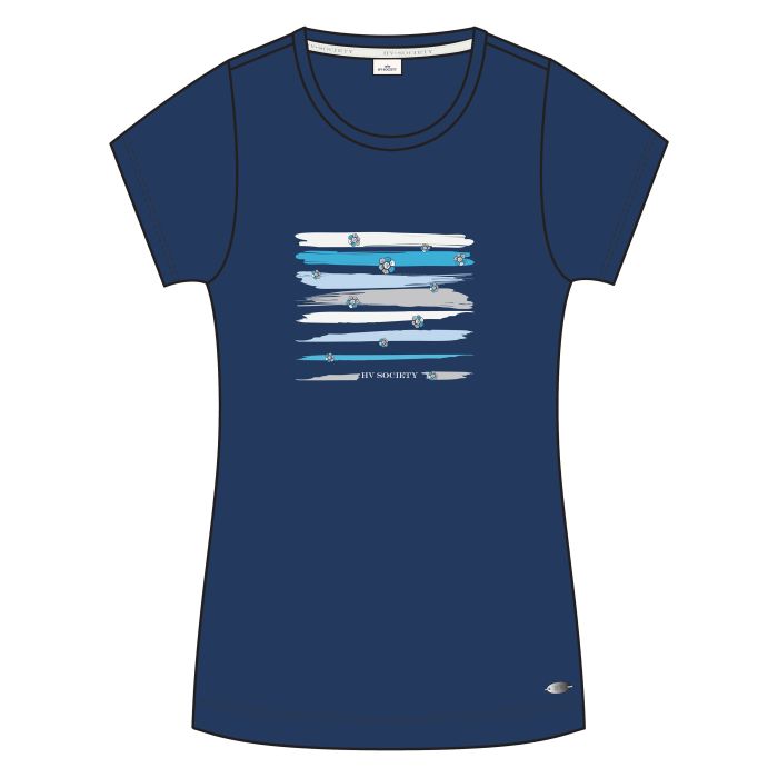 Hv Society Top HVSBelladonna - Blue Indigo