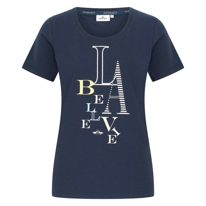 hv society Top HVSOliana - Navy-White