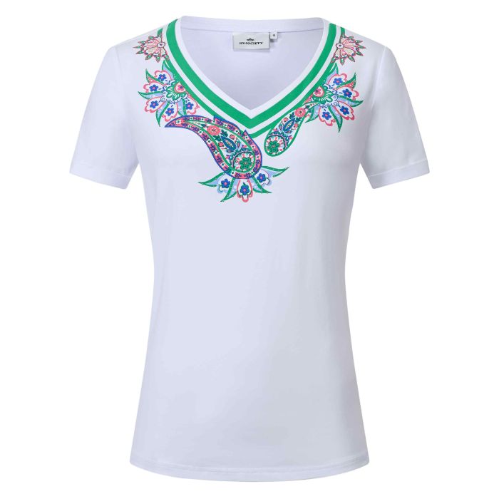 hv society Top HVSOlive - Leaf Green