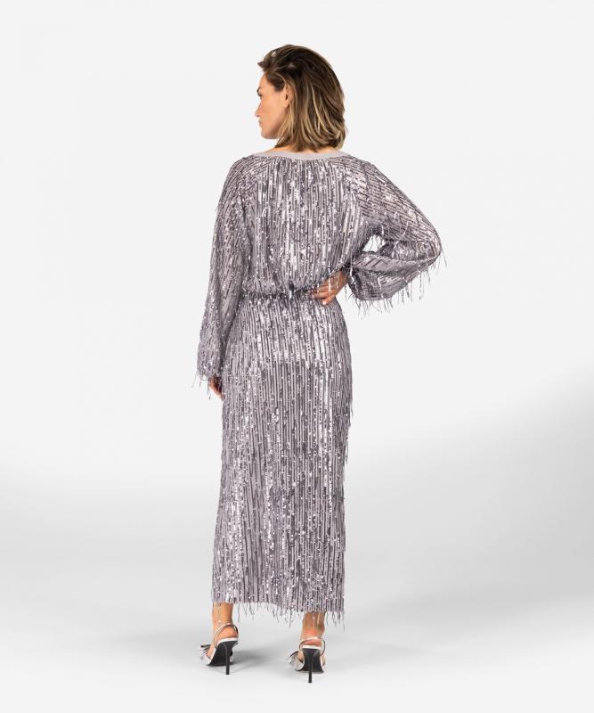 Ibana Folette - Party | Grey Fringed