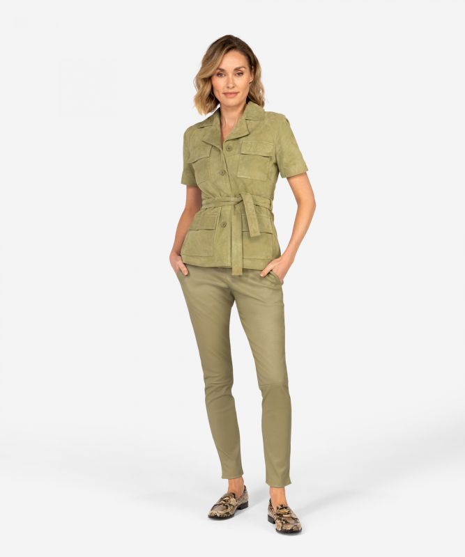 ibana Jazzy Suede | MOSS GREEN