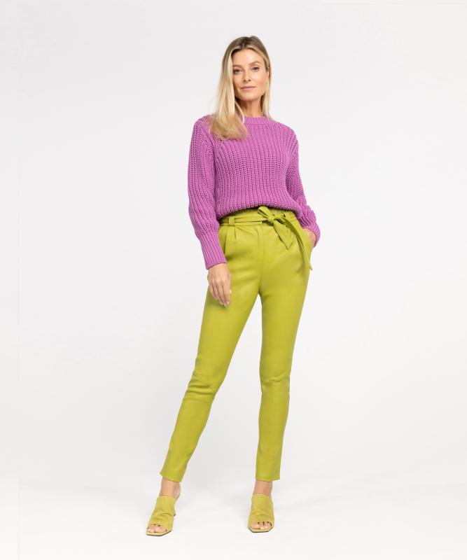 ibana Paula stretch leather | Sweet Apple Green
