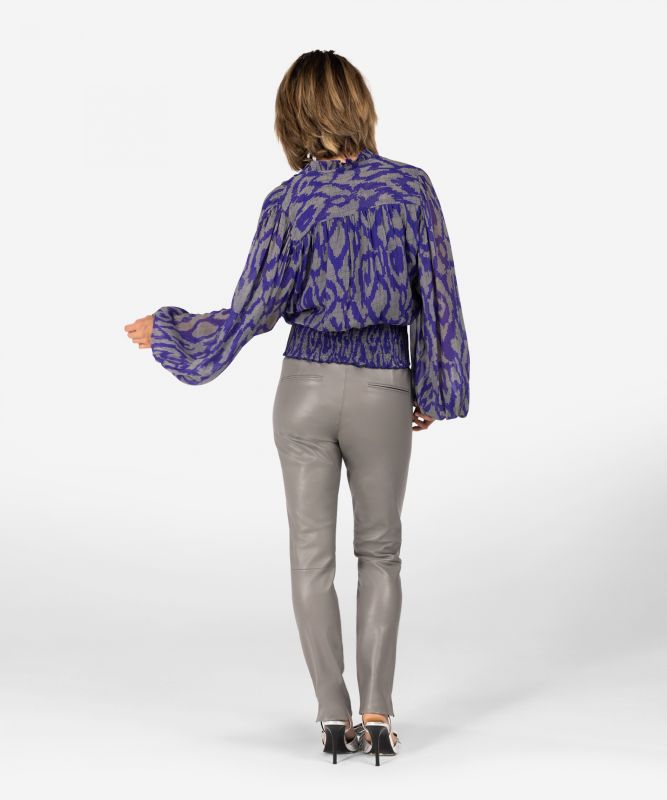 Ibana Taliso Print | Purple Graphic