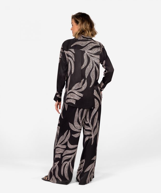 Ibana Talmy | Dotted Leaves Print