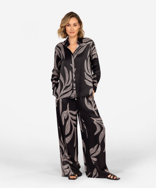 ibana Talmy | Dotted leaves print