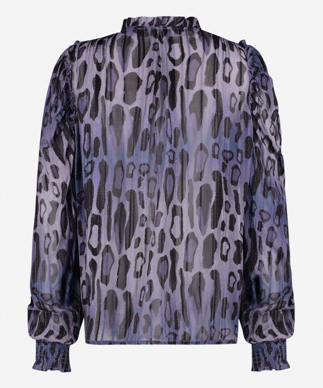 Ibana Tava Lurex | Leopard Blue