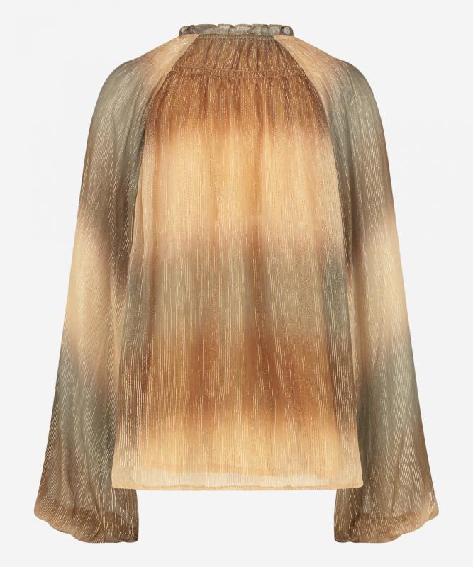 Ibana Tyva Lurex | Neutral Ombre Print
