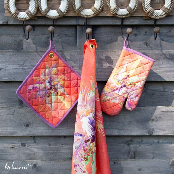 Imbarro Keukendoeken Palmtree - Set Of 2