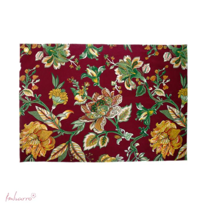 Imbarro Keukendoeken Romee Darkred Set Of 2