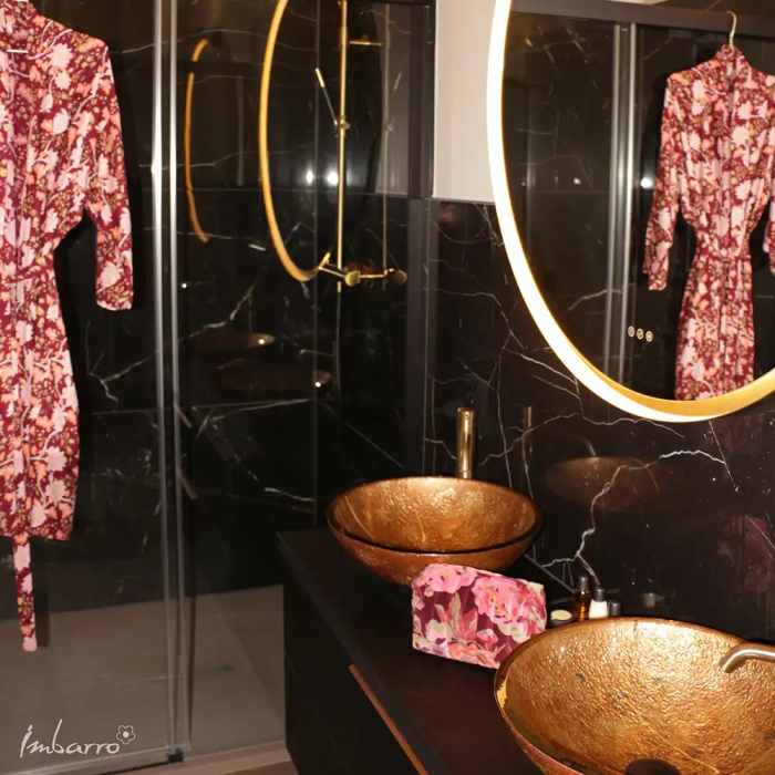 Imbarro Kimono Colette Darkred