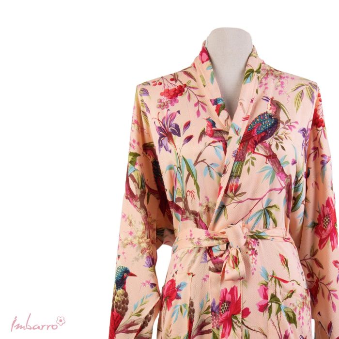 Imbarro Kimono Royal Paradise Peach