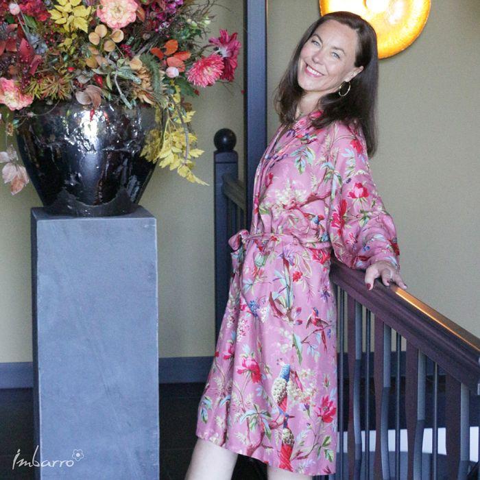 Imbarro Kimono Royal Paradise Rose