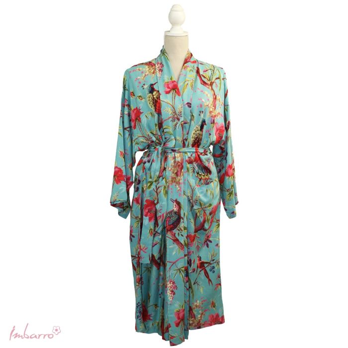 imbarro Kimono Royal Paradise Turquoise