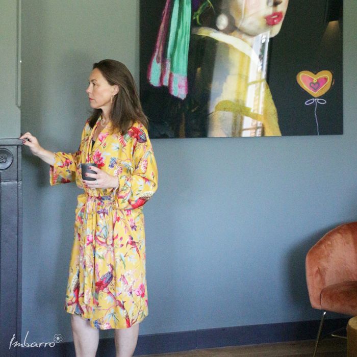 Imbarro Kimono Royal Pardise Yellow