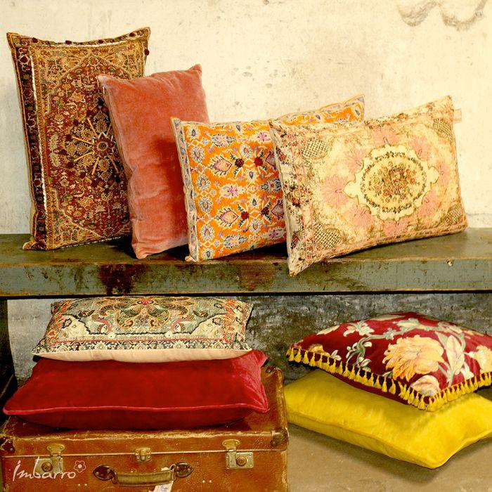 Imbarro Kussen Shellia Mustard