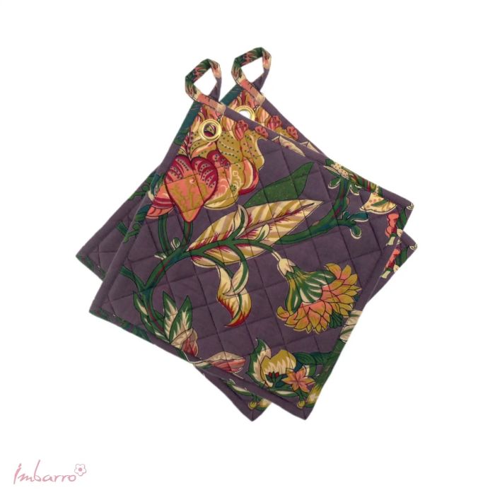 Imbarro Pannenlappen Linde Purple Set Of 2