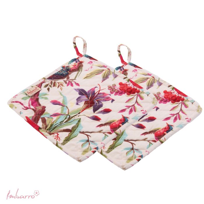 Imbarro Pannenlappen Paradise Ecru - Set Of 2