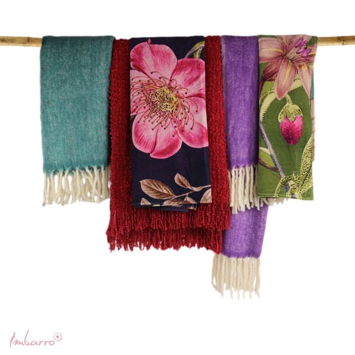 Imbarro Plaid Espen Magenta