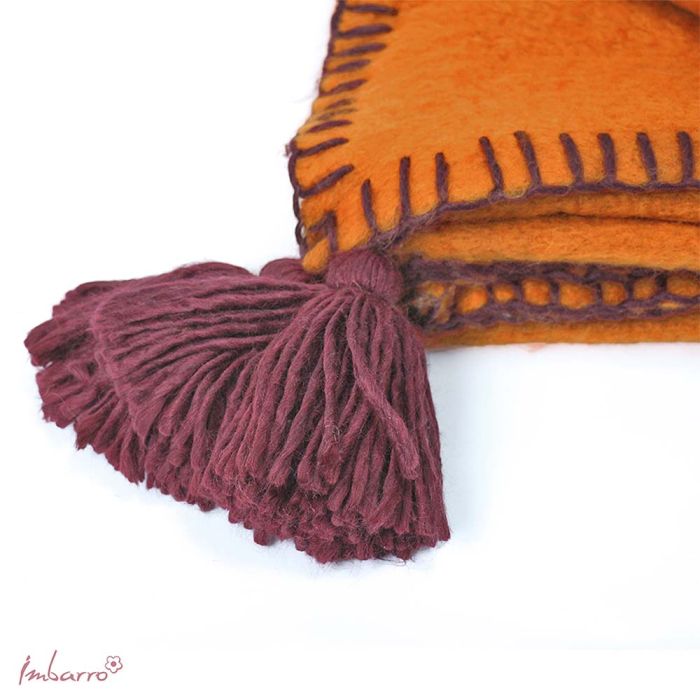 Imbarro Plaid Evie Orange