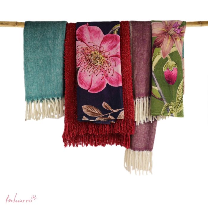 Imbarro Plaid Mary Aubergine