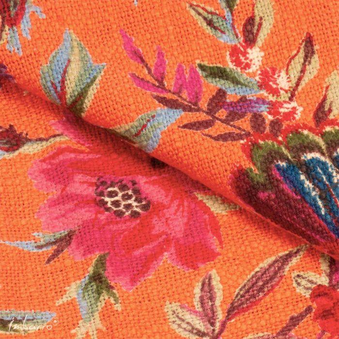 Imbarro Plaid Paradise Orange