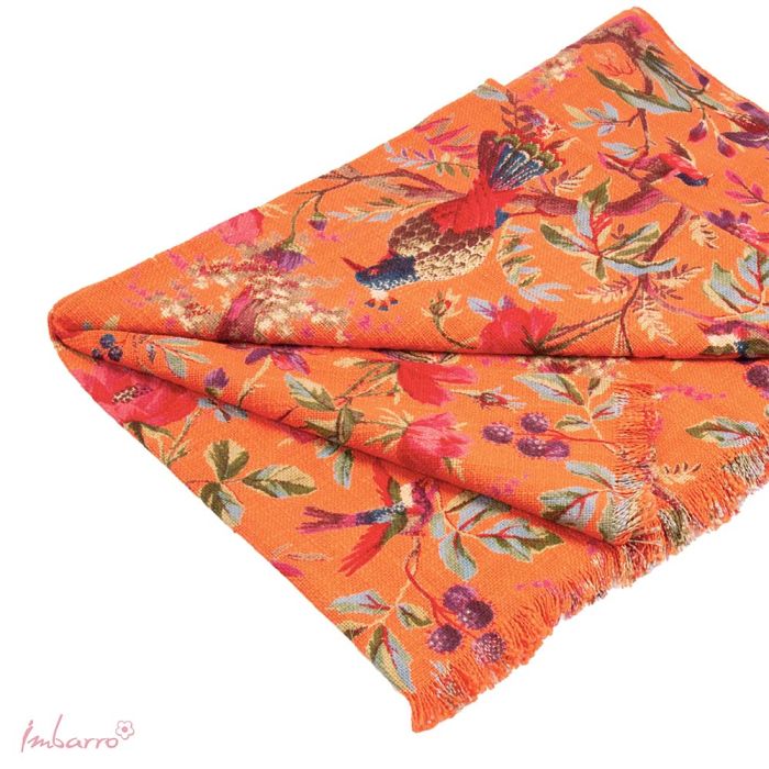 imbarro Plaid Paradise Orange